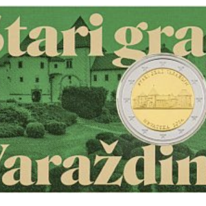 2 Euro 2024 Old Town of Varazdin - Blister